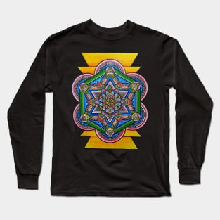 Metatron Mandala Long Sleeve T-Shirt